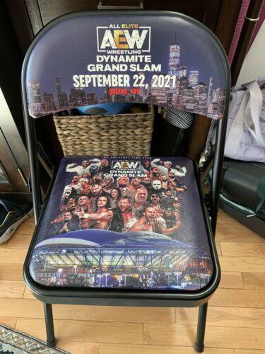 AEW Dynamite Grand Slam 2021 PPV Event Chair Chairs PWcatalog