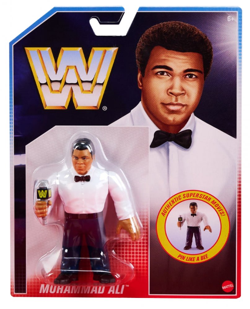 WWE Mattel Retro Wave 5 Muhammad Ali PW Catalog