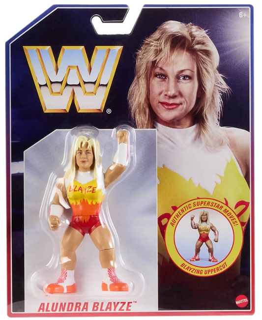 WWE Mattel Retro Wave 6 Alundra Blayze Action & Toy Figures PWcatalog