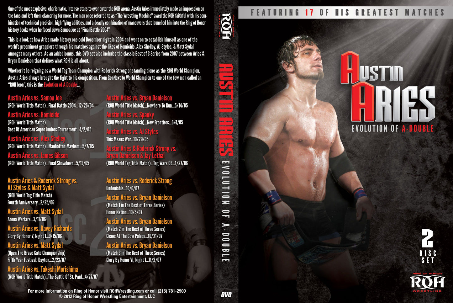 Austin Aries: Evolution Of A-Double (2 Disc Set)