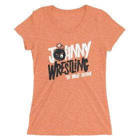 Johnny Gargano "Johnny Wrestling" Women's Tri-Blend T-Shirt T-Shirt PW Catalog