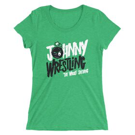 Johnny Gargano "Johnny Wrestling" Women's Tri-Blend T-Shirt T-Shirt PW Catalog