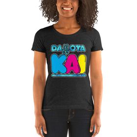 Dakota Kai "Logo" Women's Tri-Blend T-shirt