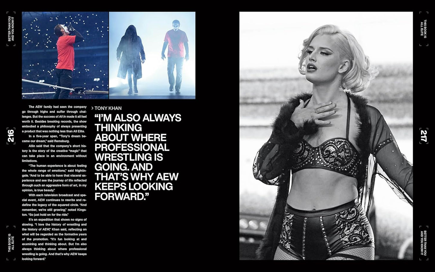 This Book Is All Elite: The Inside Story of All Elite Wrestling Hardcover Book Book PW Catalog