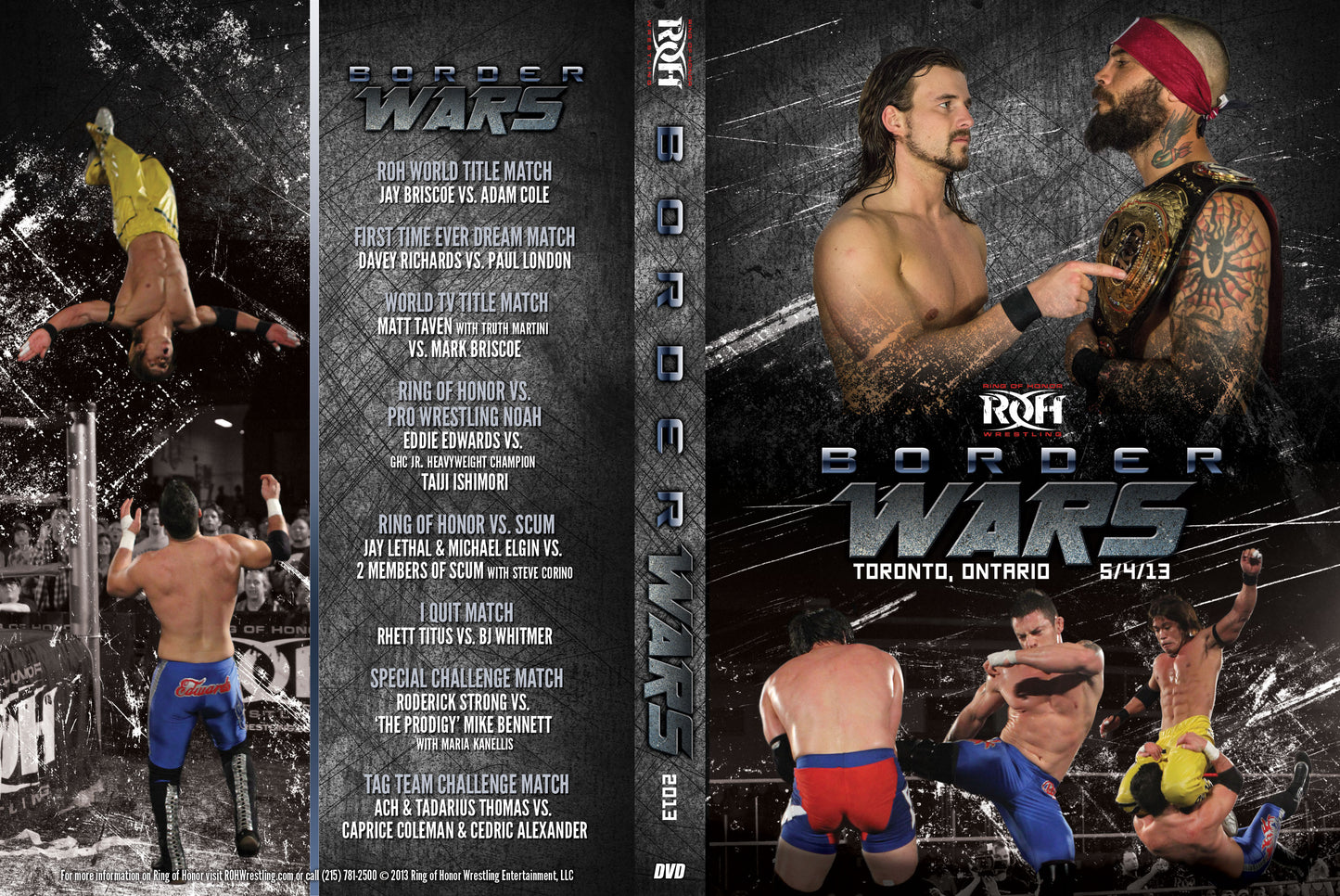 Border Wars 2013- Toronto, Ontario 5/4/13 (DVD)