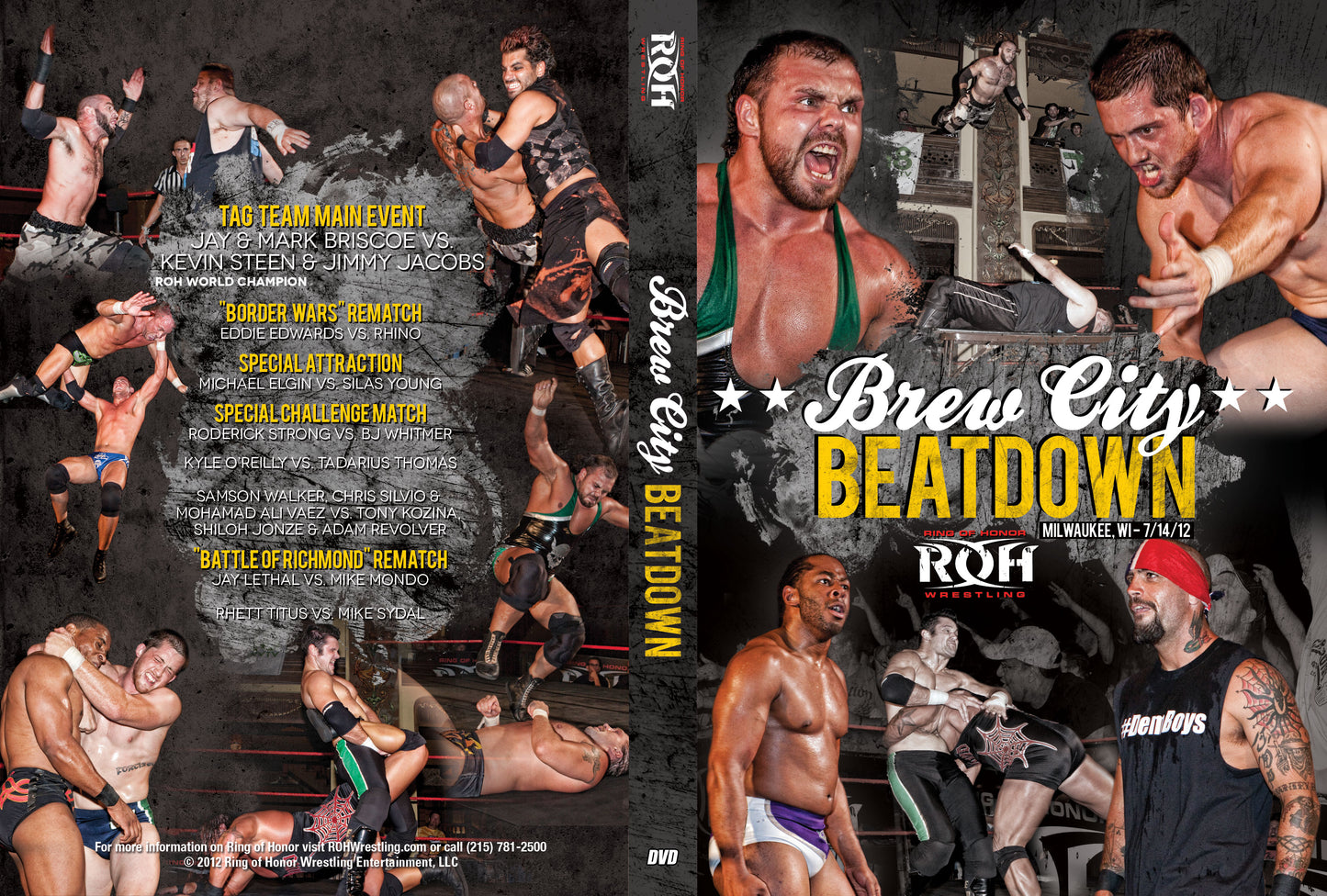 Brew City Beatdown- Milwaukee, WI 7/14/12 (DVD)