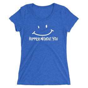 Sami Zayn "Happier Smile" Women's Tri-Blend T-Shirt T-Shirt PW Catalog