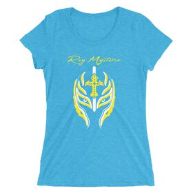Rey Mysterio "Greatest Mask of All Time" Women's Tri-Blend T-Shirt T-Shirt PW Catalog