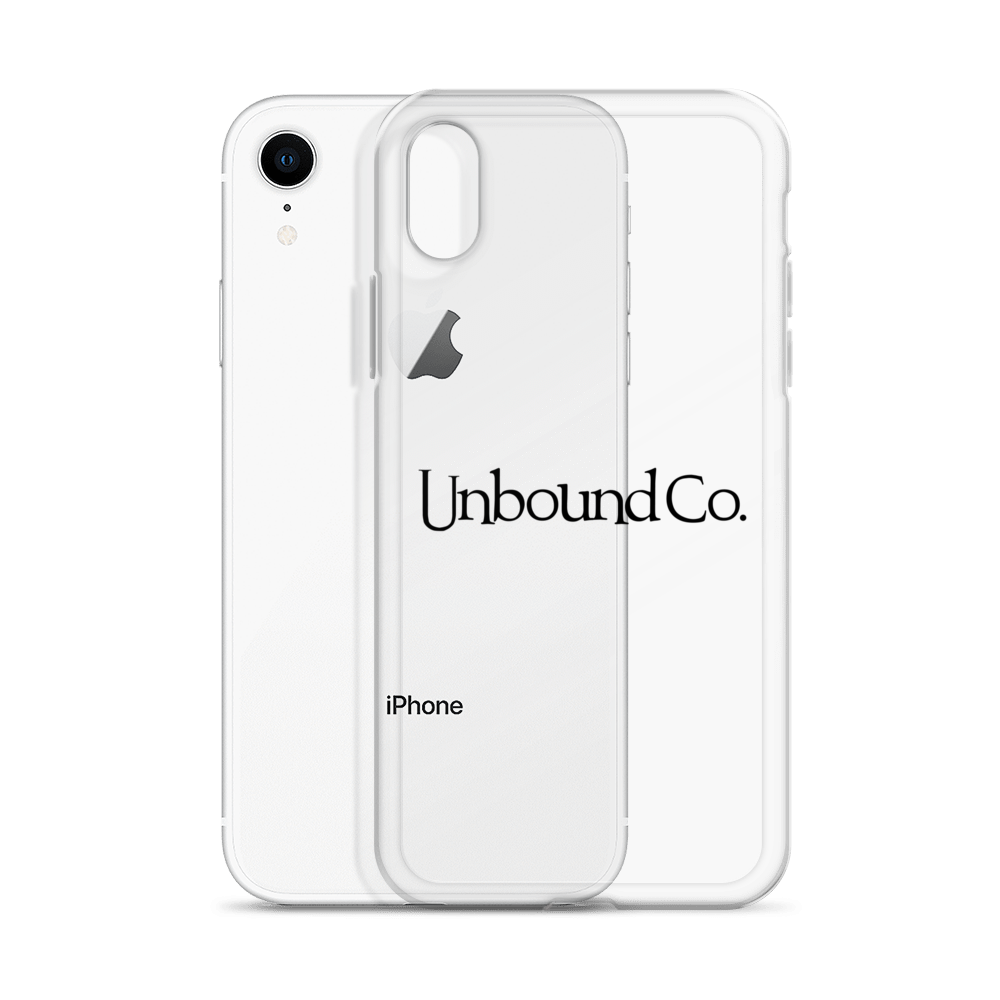 Unbound Co. Clear Case for iPhone® (Wordlogo) Other Goods PW Catalog