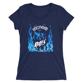 Hollywood Hulk Hogan "Hollywood Rules" Women's Tri-Blend T-Shirt