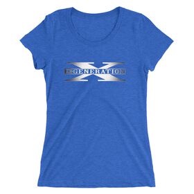 D-Generation X Classic Logo Women's Tri-Blend T-Shirt T-Shirt PW Catalog