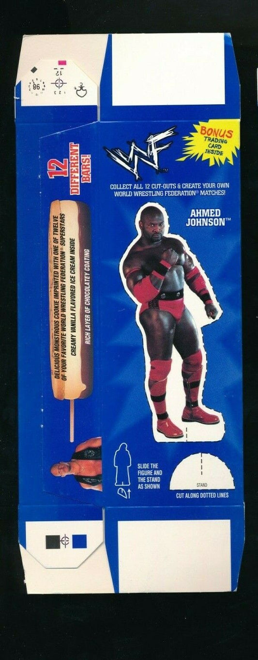 Ahmed Johnson WWF Ice Cream 1998 Good Humor PW Catalog