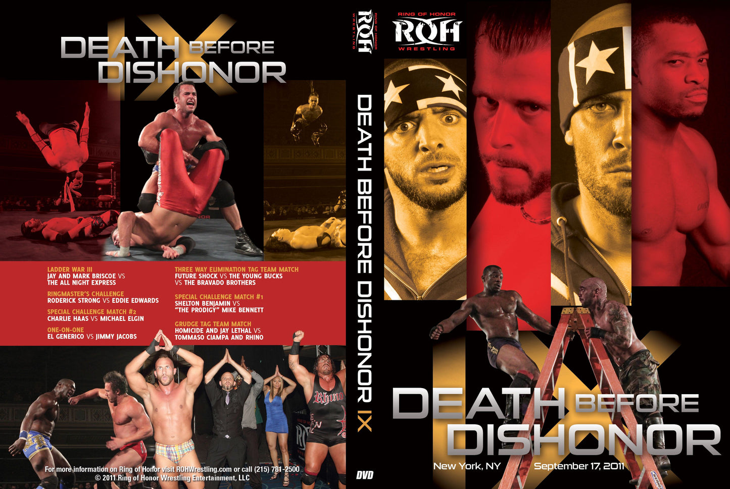 Death Before Dishonor IX- New York, NY 09/17/11(DVD)
