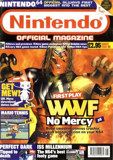Nintendo Official Magazine August 2000 magazine PWcatalog