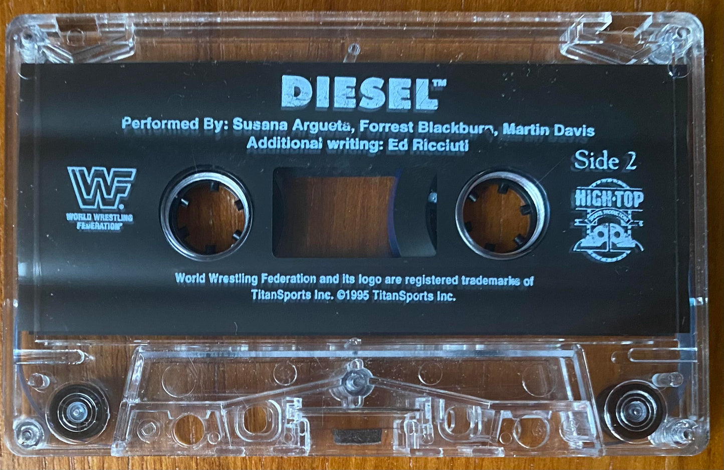 WWF Audio Biography Cassette - Diesel 1995 Music CDs PWcatalog
