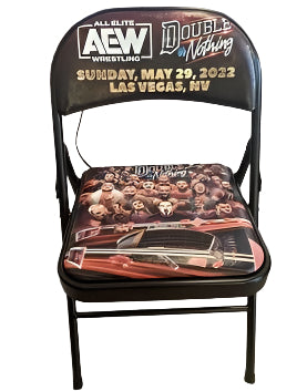 AEW Double or Nothing 2022 PPV Event Chair Chairs PWcatalog