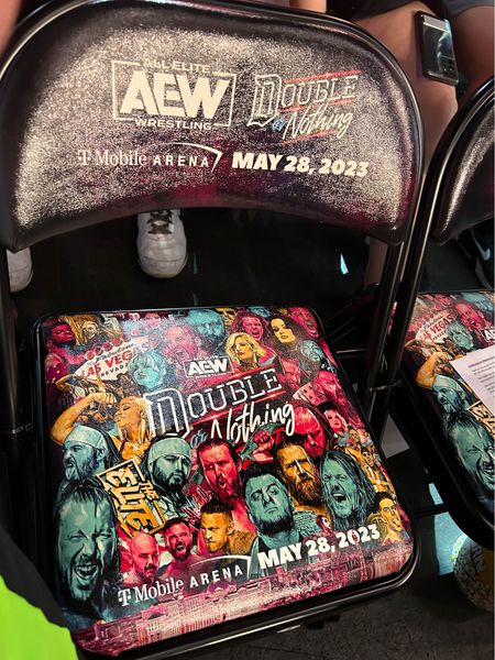 AEW Double or Nothing 2023 PPV Event Chair - image 4