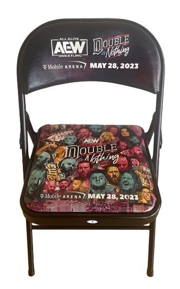 AEW Double or Nothing 2023 PPV Event Chair Chairs PWcatalog