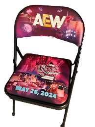 AEW Double or Nothing 2024 PPV Event Chair Chairs PWcatalog