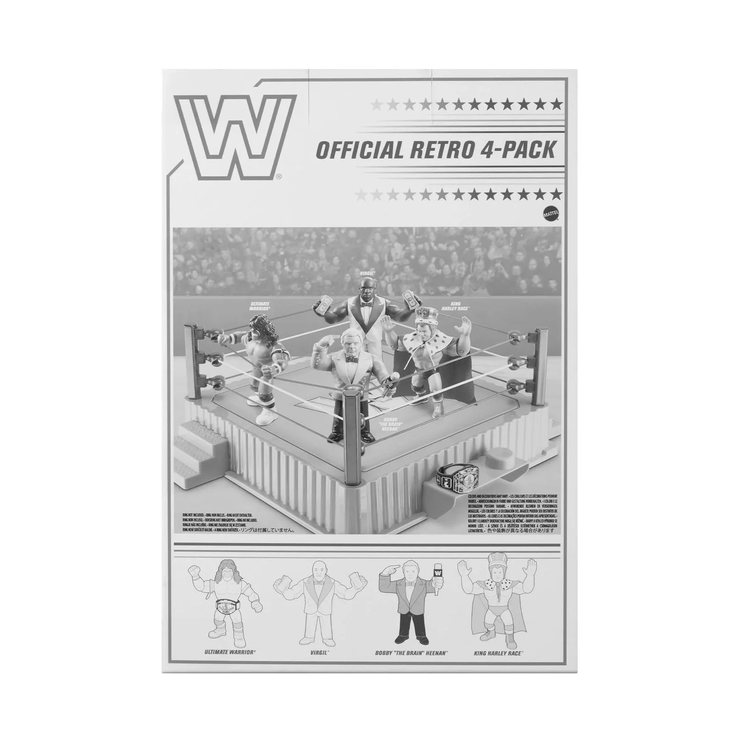 WWE Mattel Retro Series 18 Ultimate Warrior Mattel Creations Exclusive