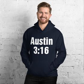 Stone Cold Steve Austin "3:16" Pullover Hoodie Sweatshirt