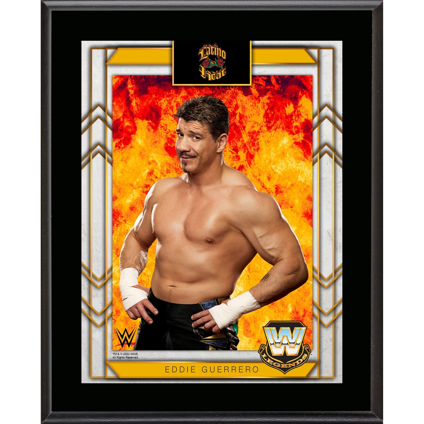 Eddie Guerrero 10.5" x 13" Sublimated Plaque