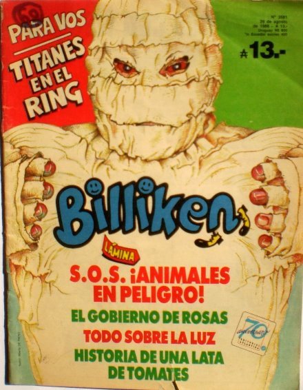 Billiken La Momia Magazine PWcatalog