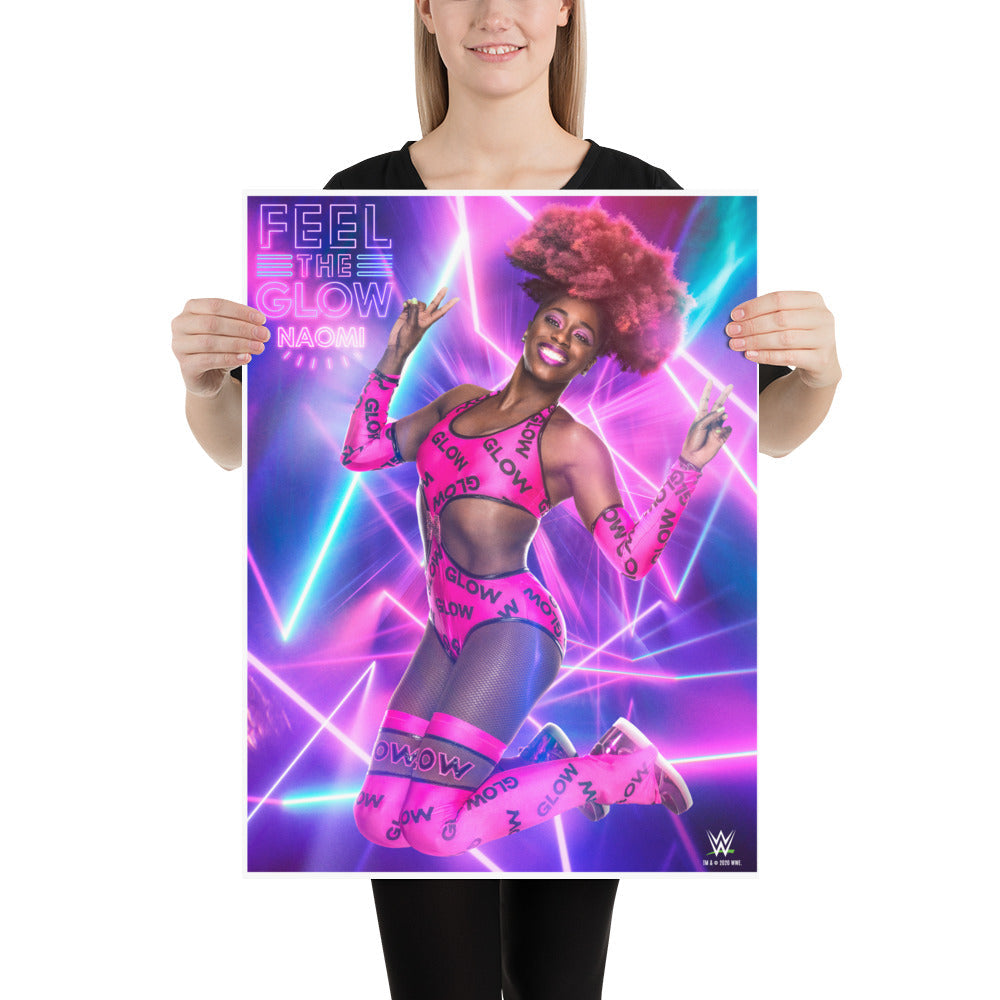 Naomi "Feel The Glow" 18x24 Poster