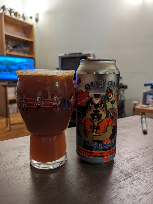 Legion of Doom Beer Can Out of Order What A Rush!!! by RaR Brewing PW Catalog