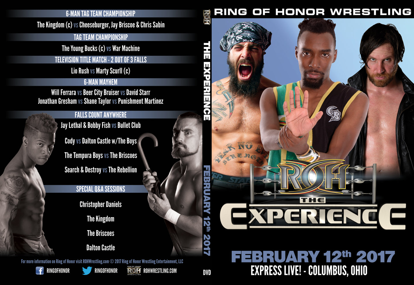 02/12/17-THE EXPERIENCE-COLUMBUS,OH (DVD)