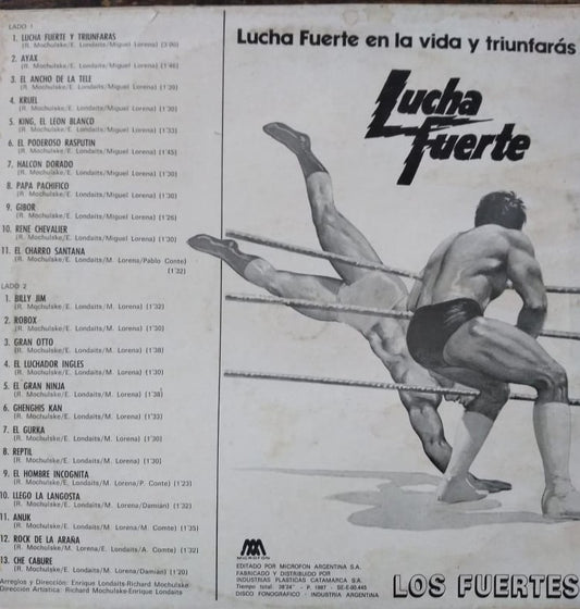 Lucha Fuerte 1987 Los fuertes Music CDs PWcatalog