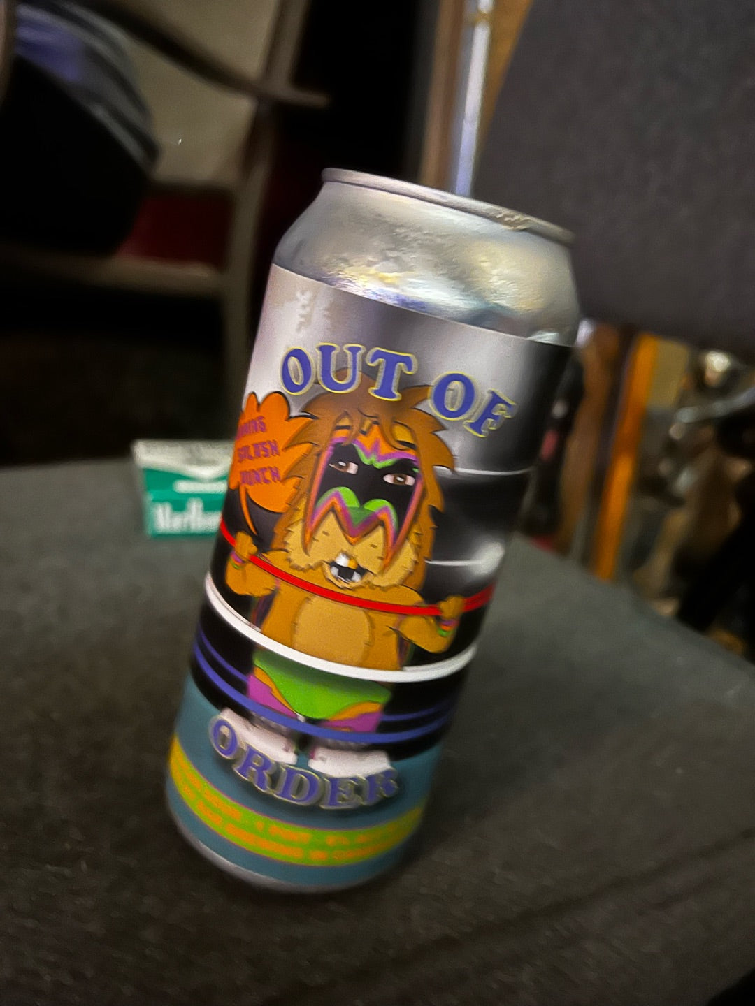 Ultimate Warrior Beer Can Out of Order by RaR Brewing PW Catalog