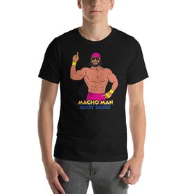 "Macho Man" Randy Savage "Old School Illustration" Unisex T-Shirt