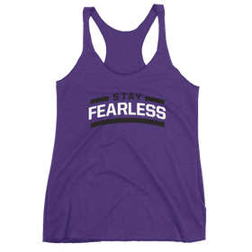 Nikki Bella "Stay Fearless" Women's Racerback Tank Top