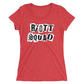 Riott Squad "Logo" Women's Tri-Blend T-shirt T-Shirt PW Catalog