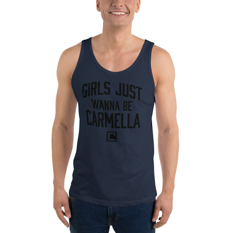Carmella "Girls Just Wanna Be Carmella" Unisex Tank Top