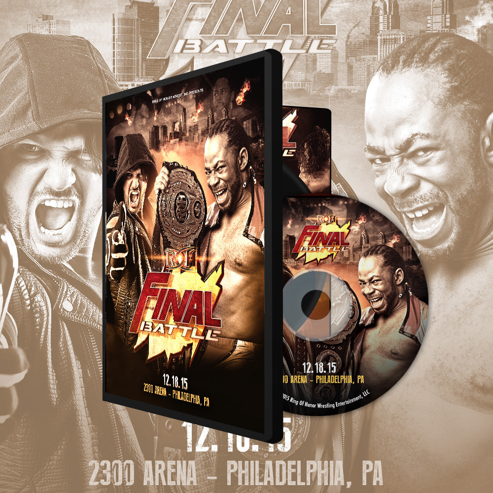12/18/15 FINAL BATTLE '15 (DVD)