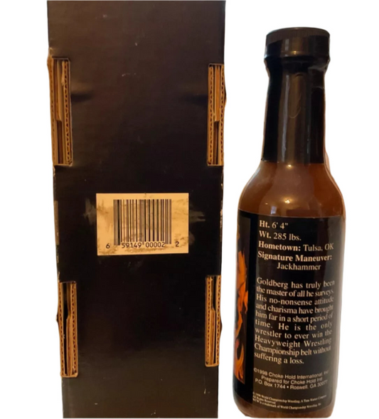 WCW Goldberg Hot Sauce PWcatalog