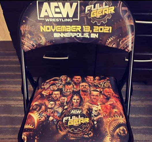AEW FULL GEAR 2021 PPV Event Chair - image 3