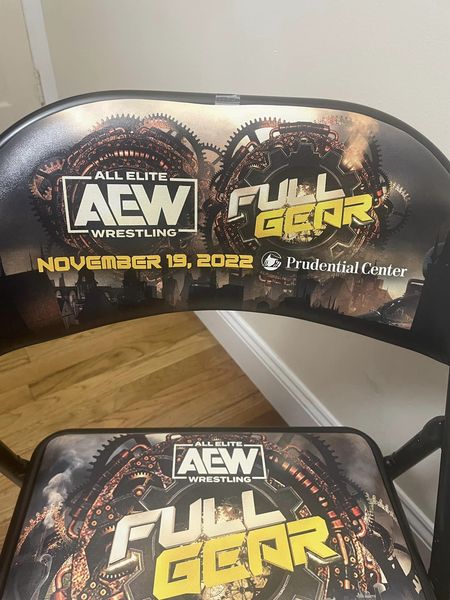 AEW FULL GEAR 2022 PPV Event Chair - image 3