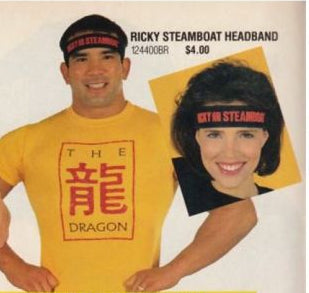 Ricky Steamboat T-shirt & Headband Pwcatalog