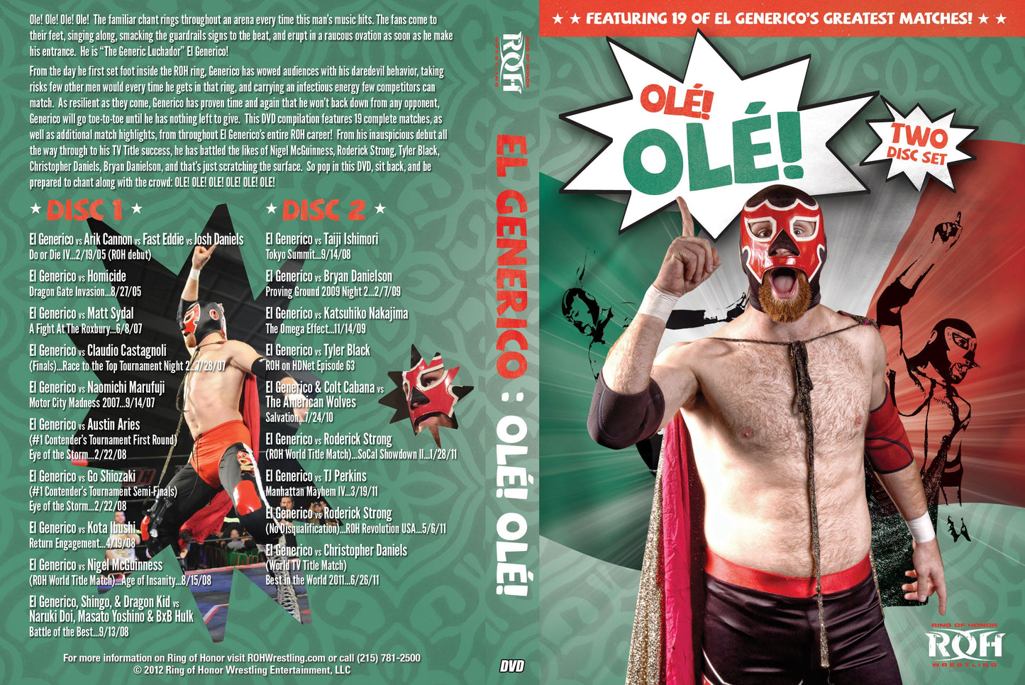 El Generico: Ole! Ole! (2 Disc Set)