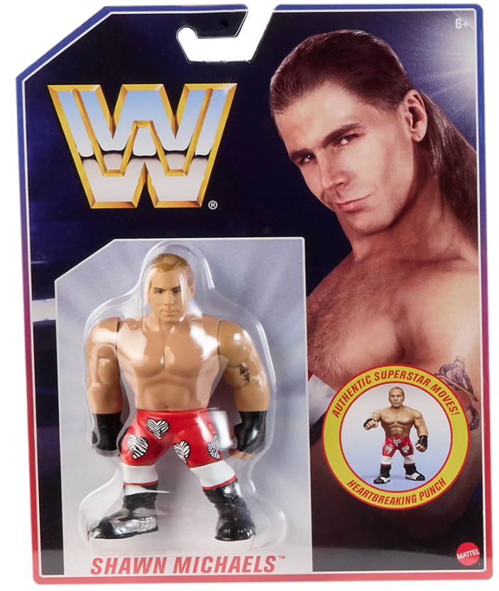 WWE Mattel Retro Wave 6 Shawn Michaels Action & Toy Figures PWcatalog