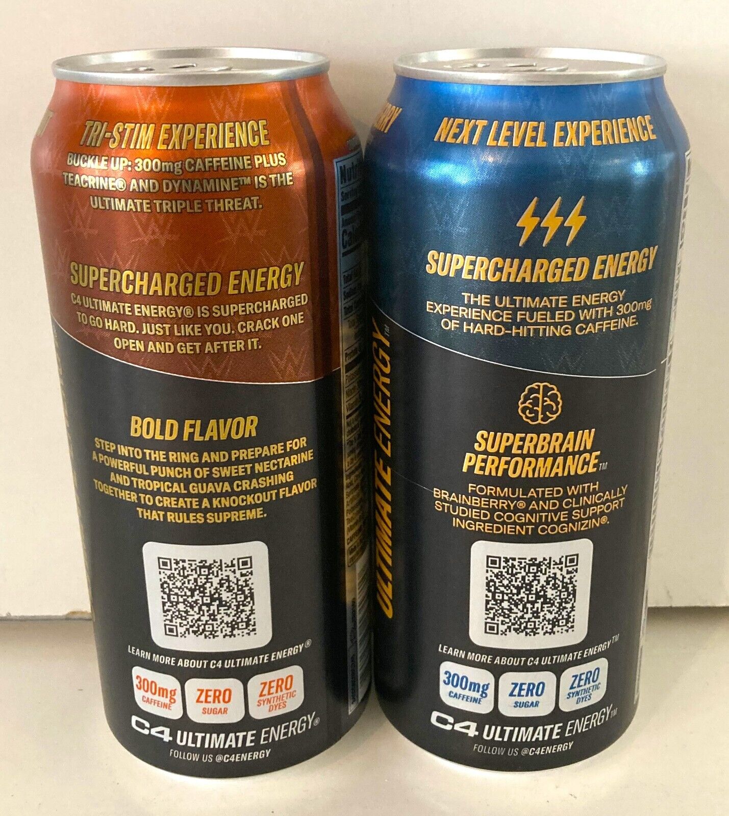 C4 Ultimate WWE Energy Drink Ruthless Raspberry PW Catalog