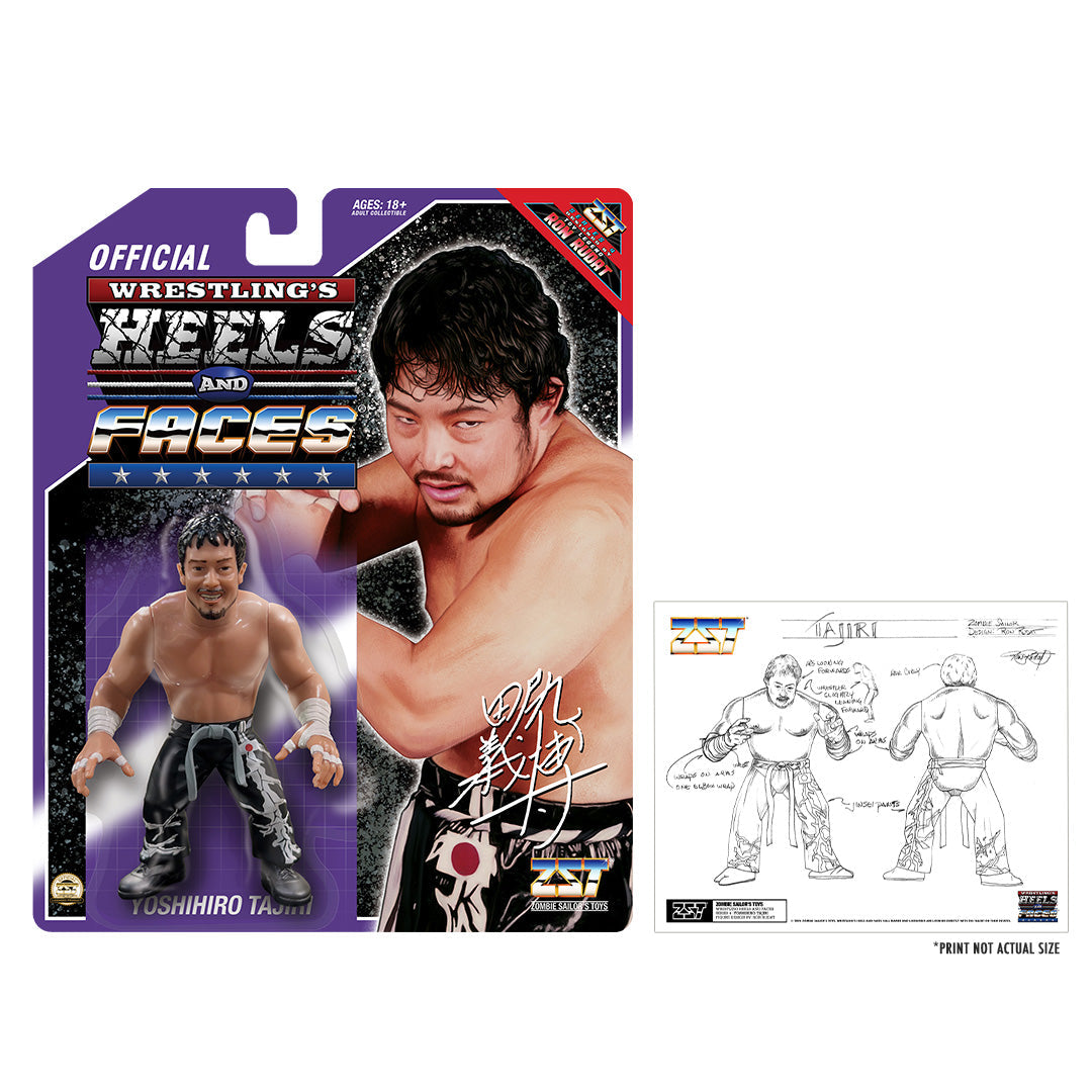 Zombie Sailor's Toys Wrestling's Heels & Faces 4 Yoshihiro Tajiri Action & Toy Figures PWcatalog