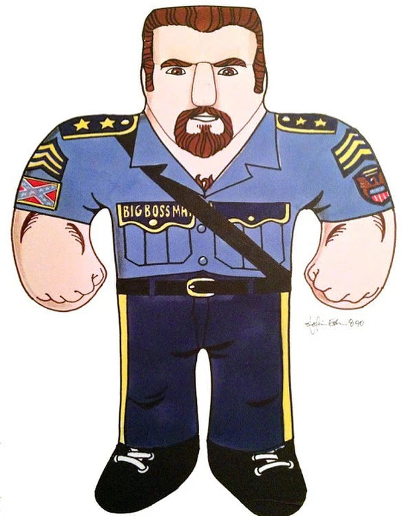 WWF Tonka Wrestling Buddies Big Boss Man 1991 Action & Toy Figures PWcatalog
