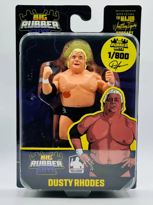 Big Rubber Guys WrestleCon Exclusive Dusty Rhodes Limited Edition 1 of 800 Action & Toy Figures PWcatalog