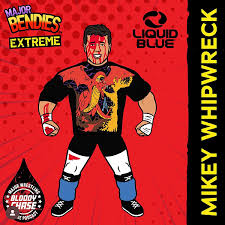 Major Wrestling Figure Podcast Major Bendies Extreme Series 2 Mikey Whipwreck (Bloody Chase) Action & Toy Figures PWcatalog