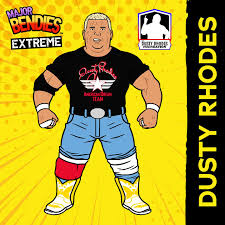 Major Wrestling Figure Podcast Major Bendies Extreme Series 2 Dusty Rhodes Action & Toy Figures PWcatalog