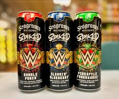 Seagrams Escapes Spiked WWE Rumble Punch 23.5 Oz PW Catalog